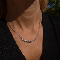 Collana Damiani Donna MIMOSA FLEXI in Oro bianco Diamante 1 Ct 20086885 - 20086885